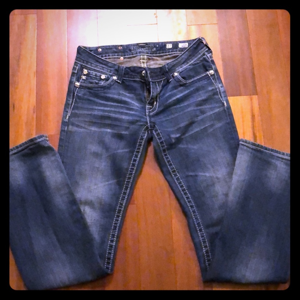 Women’s Miss Me Bootcut Jeans, Size 28